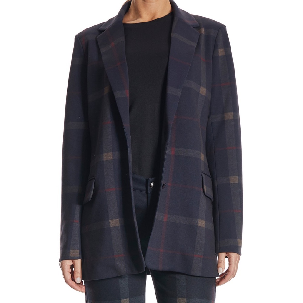 Oat Oversized a plaid Blazer